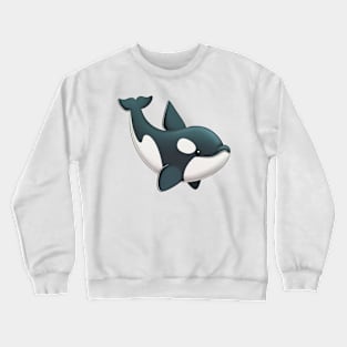 Cute Orca Crewneck Sweatshirt